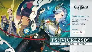 2.4 Livestream Primogem Codes! REDEEM ASAP!!! - Genshin Impact 2.4