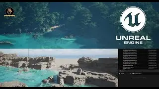 Unreal Engine 5.5 VFX | Create Realistic Island, Ocean Water & Forest Environment Tutorial