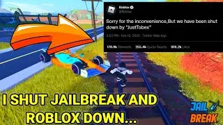 I shut down Jailbreak and Roblox down...|Asimo|(Roblox Jailbreak)