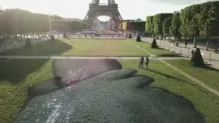 Saype - Beyond Walls Paris 2019
