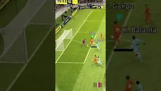 Gakpo 😱fastest goal efootball game ⚽⚽Best player Liverpool short video Gakpo goal 😱😱