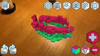 Continuous Undo / Redo in Curious Blocks - AR Blocks Building App