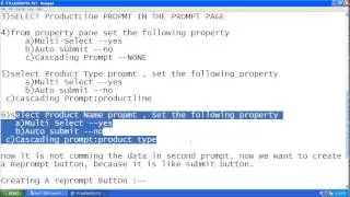 multi select cascading prompt in cognos