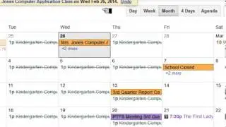 How to add an event to Google Calendar instruction