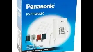 Panasonic landline telephone system KX-TS500MX