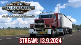 AMERICAN TRUCK SIMULATOR ARKANSAS DLC! (Předběžný přístup) | 13.9.2024