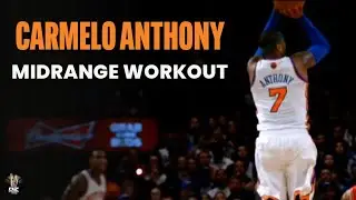 Carmelo Anthony Midrange Shooting Workout | Jab Steps, Pull Ups & Turnarounds