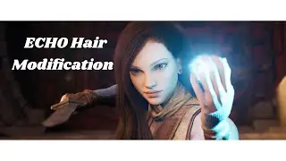 [UE5] SLAY ECHO   Hair Modification Unreal Engine 5　test