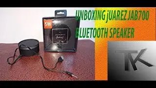 unboxing juarez jab700 bluetooth speaker with specification