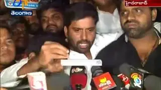 Youth Congress Leaders Protest Against Pubs In Hyderabad