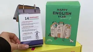 Перекидной календарь Happy English Year Traveling