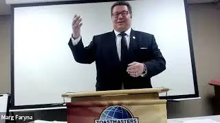 Mikey Lanteigne Delivers Toast to Honouring Peter Kossowan & his QE II Platinum Jubillee  Medal