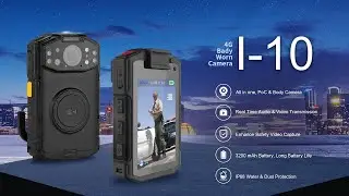 I-10 4G Body Worn Camera
