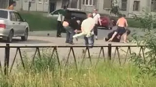 +18 Жёсткая драка в Надыме