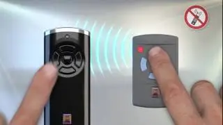 Hörmann Handsender - BiSecur (schwarz) an 868 Mhz-Handsender anlernen