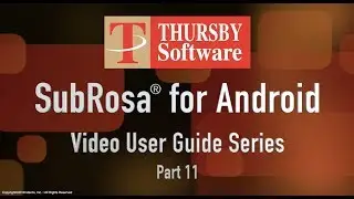 Part 11 - Sub Rosa for Android User Guide - Enhanced OWA Client – Calendar