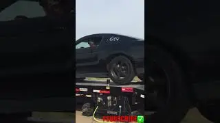 ‼️Mustang blows tire💨at 150mph on dyno🫢(‼️MUSTWATCH😯‼️) #boosted #viral #cars #jdm
