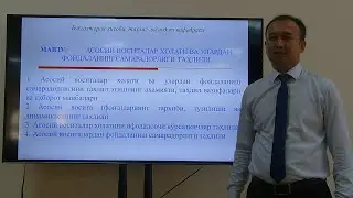 Mavzu: Asosiy vositalar holati va ulardan foydalanish samaradorligi tahlili