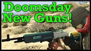 GTA 5: Doomsday Heist Mark 2 Weapons Showcase! New Marksman Rifle MK2, Shotgun, and More!
