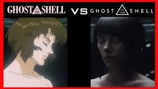Ghost in the Shell 1995 vs 2017