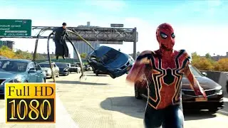 Peter Parker vs Otto Octavius in the movie Spider-Man- No Way Home (2021)