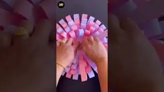 Quick and Easy Paper Wall Hanging Craft / 