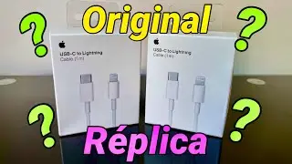 Cabo Apple Lightning USB-C Original e Réplica