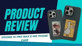 This E Ink Phone Case Will Blow Your Mind! 🤯 | Ultimate Customization for iPhone 14 Pro Max 📱