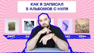 Как я занялся музыкой с нуля. Чечня, гитары, dawless, techno, rap альбом.