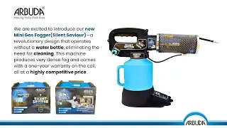 Silent Saviour - Mini Fogging Machine for Mosquito Control | Mini Fogging Machine Demo | How to Use