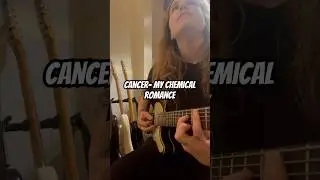 Cancer - slow and reverb guitar cover #guitar #mychemicalromance