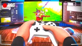 The *BEST* Fortnite Controller HANDCAM! (INSANE 20 BOMB)