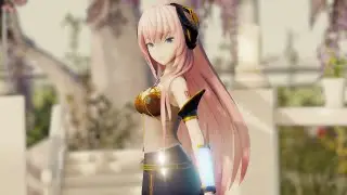 【MMD】 Afterglow 「Megurine Luka」