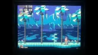 Sonic Winter Adventures (SWA) - Testing ROM in real DOS Emulators. CamRip :3