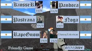 vs#350 Half Life KiosseR & Pastrana & RapeGnom vs Pandora & Noga & YoungLibertian | dm_dust2