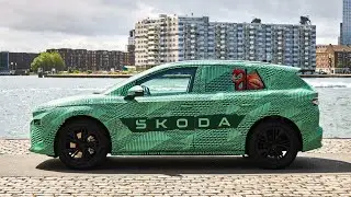 Новый Skoda Elroq - электрический приемник кроссовера Skoda Karoq. Раскрыты характеристики