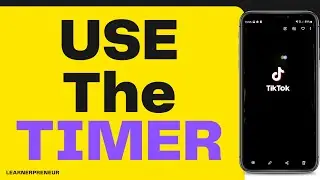 How to Capture a Tiktok Video Using a TIMER | No Hands!