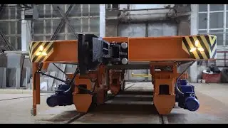 Тележка транспортная / маневровая грузоподъёмностью 120 тн.