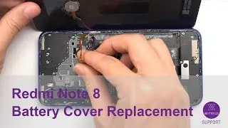 Redmi Note 8 Battery Cover Replacement