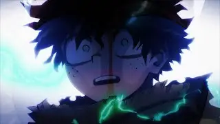Deku witnesses the hills below