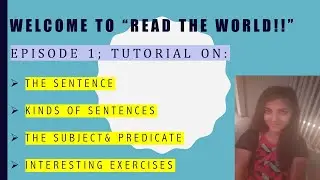 Read the World - Sharing tutorials on english language, grammar and communication skills.