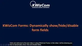 Column Permissions: Dynamically show hide disable form fields