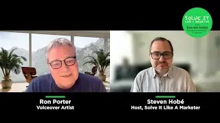 Why Should You Become A Freelancer | Conversation With Ron Porter, Voiceover Actor  🎙🌎🎬😎 Voice Over