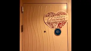 Review Our Boardwalk Balcony Cabin On Oasis of The Seas