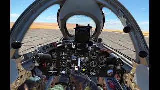 Первый вылет на реактивном истребителе МиГ-17 в СБ режиме в War Thunder.