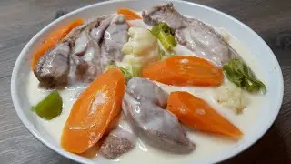 Lamb With White Sauce |Lammefrikasse
