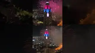 Fireworks Columbus, Ohio Leveque Tower