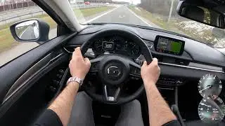 Mazda 6 2021 (2.5 Skyactiv-G 194 HP) | POV Test Drive
