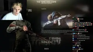 xQc plays Escape from Tarkov w/ buddha | Part (1/2)