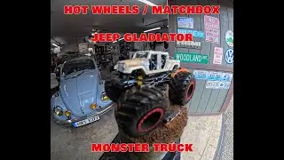 Hot Wheels / Matchbox Jeep Gladiator Monster Truck